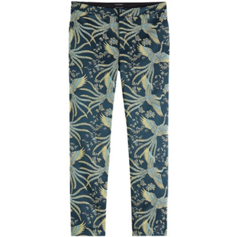 NWT Scoth&Soda bird print trousers